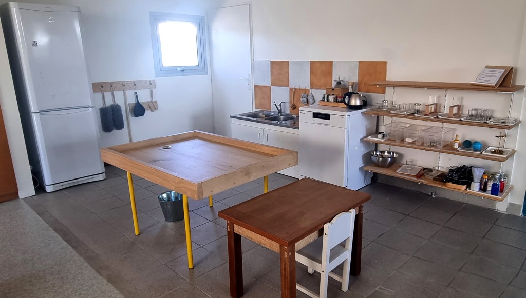 Espace des expériences de la classe 6-12 ans